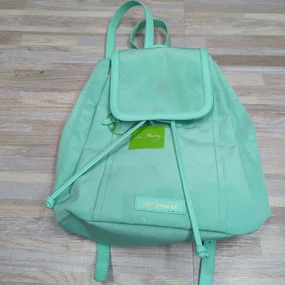 Vera Bradley | Bags | Vera Bradley Preppy Poly Backpack Mint  display picture 3